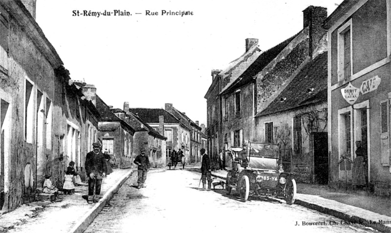 Ville de Saint-Rémy-du-Plain (Bretagne).