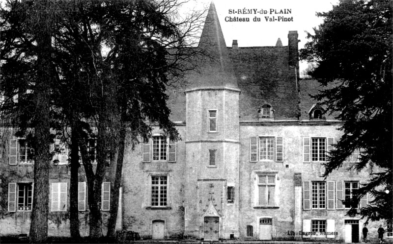 Château du Val-Pinot à Saint-Rémy-du-Plain (Bretagne).