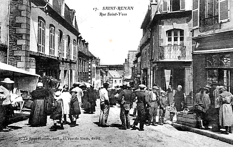 Ville de Saint-Renan (Bretagne).