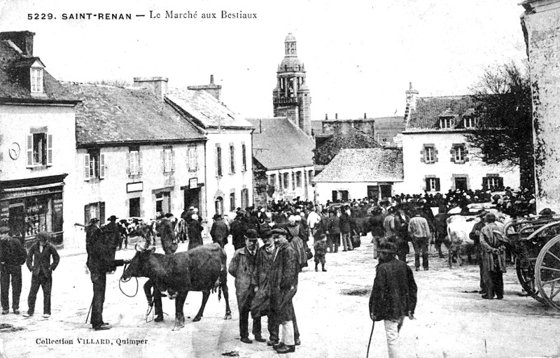 Ville de Saint-Renan (Bretagne).