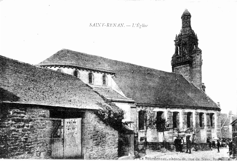Eglise de Saint-Renan (Bretagne).