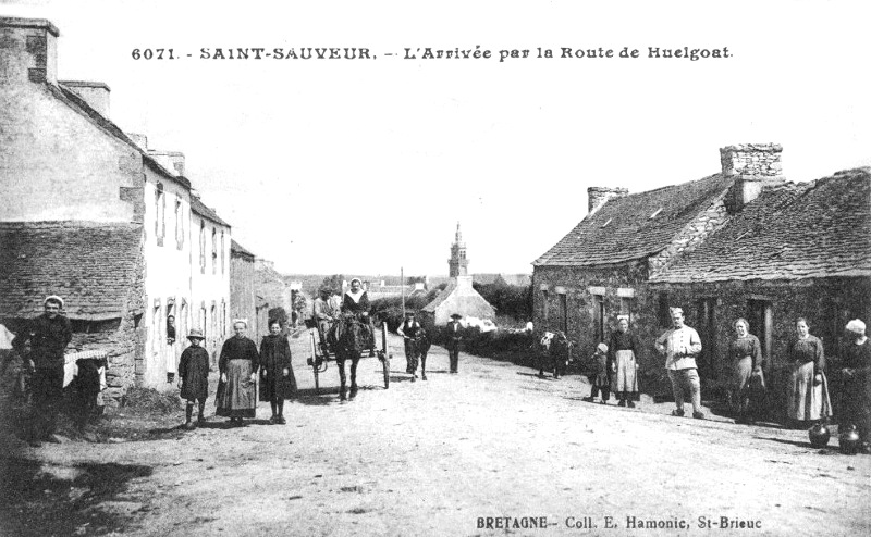 Ville de Saint-Sauveur (Bretagne).