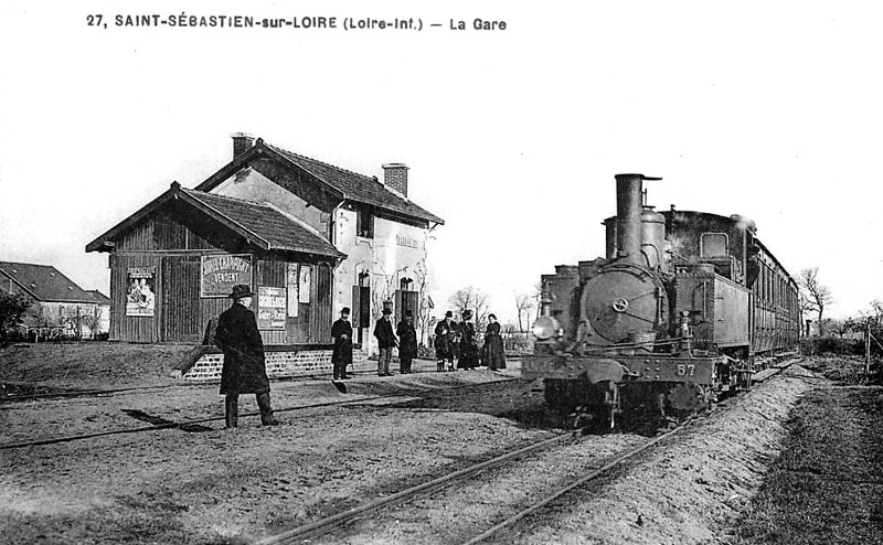 Ville de Saint-Sbastien-sur-Loire (Bretagne). 