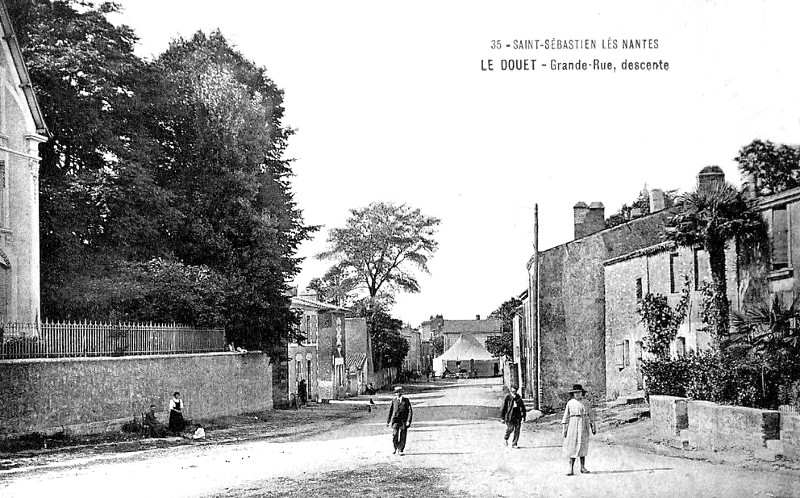 Ville de Saint-Sbastien-sur-Loire (Bretagne). 