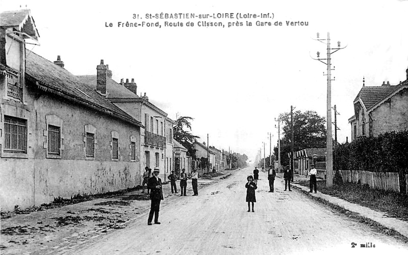 Ville de Saint-Sbastien-sur-Loire (Bretagne). 