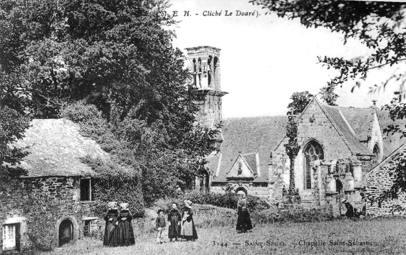 Chapelle Saint-Sbastien  Saint-Sgal (Bretagne).