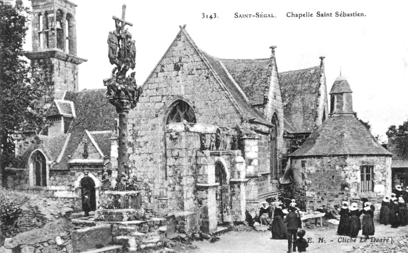 Chapelle Saint-Sbastien  Saint-Sgal (Bretagne).