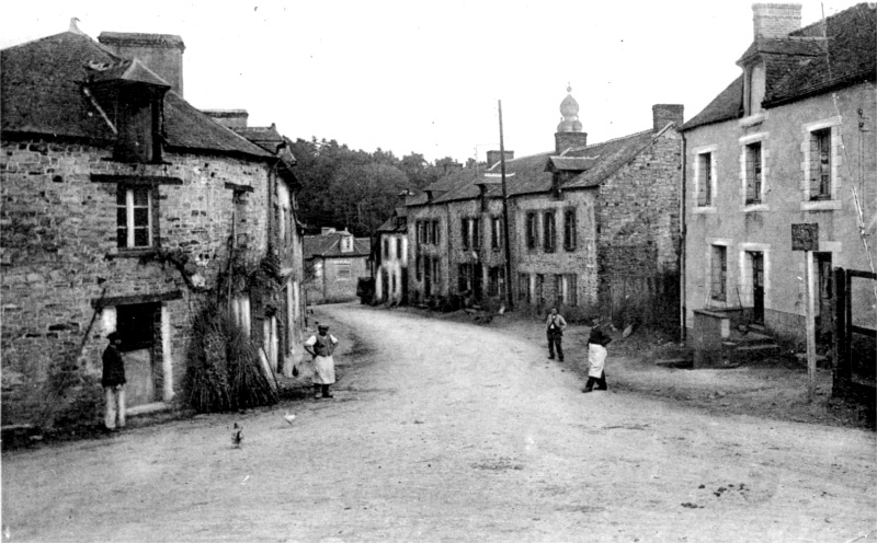 Ville de Saint-Senoux (Bretagne).