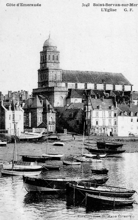 Eglise de Saint-Servan-sur-Mer (Bretagne).