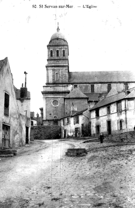 Eglise de Saint-Servan-sur-Mer (Bretagne).