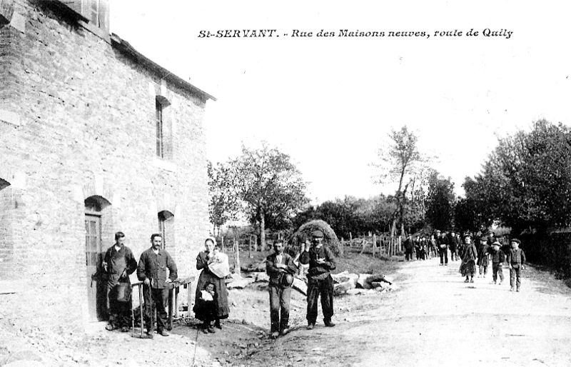 Ville de Saint-Servant-sur-Oust (Bretagne).