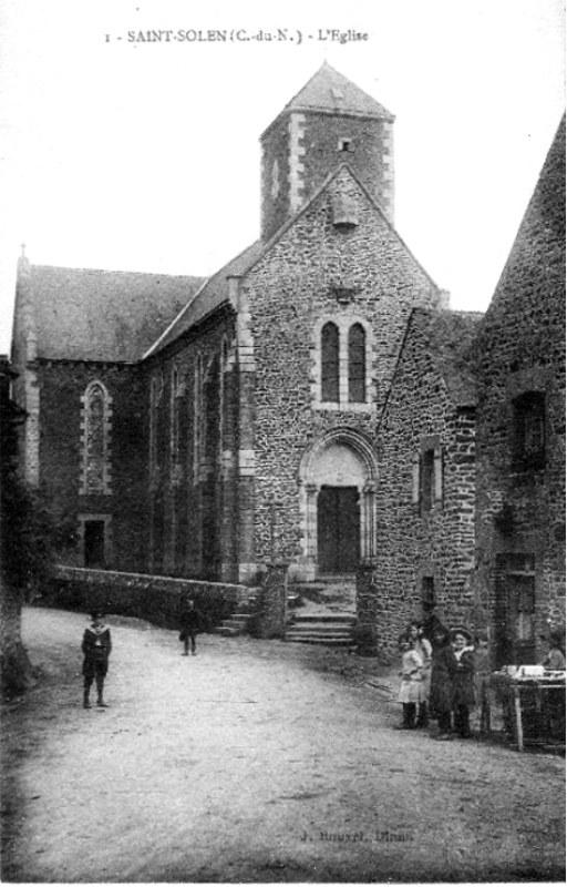 Eglise de Saint-Solen (Bretagne).