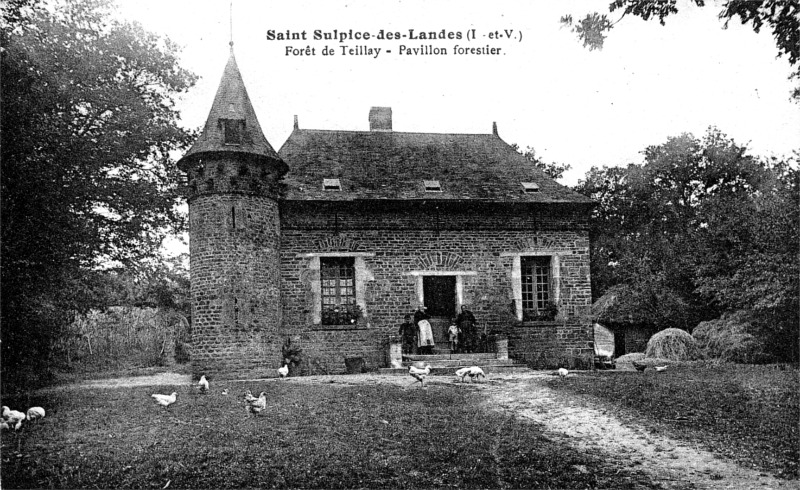 Ville de Saint-Sulpice-des-Landes (Bretagne).