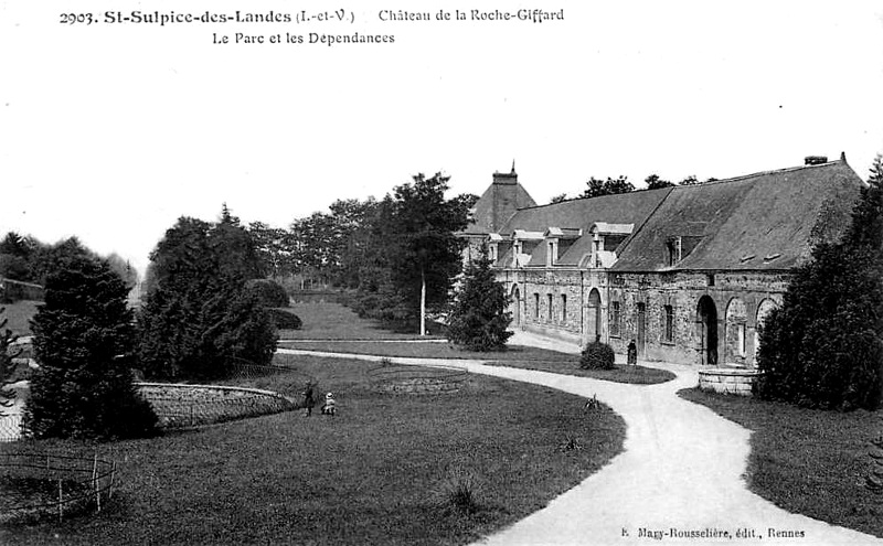 Chteau de la Roche-Giffard  Saint-Sulpice-des-Landes (Bretagne).