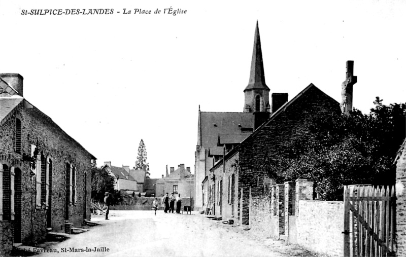 Ville de Saint-Sulpice-des-Landes (Loire-Atlantique). 