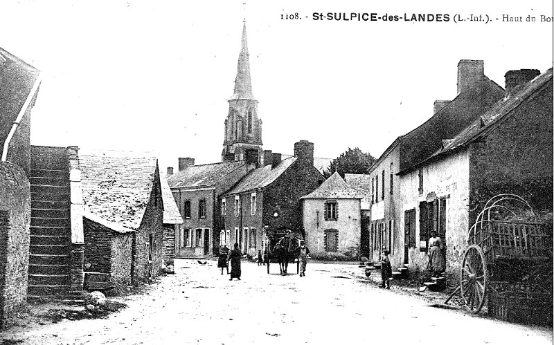 Ville de Saint-Sulpice-des-Landes (Loire-Atlantique). 