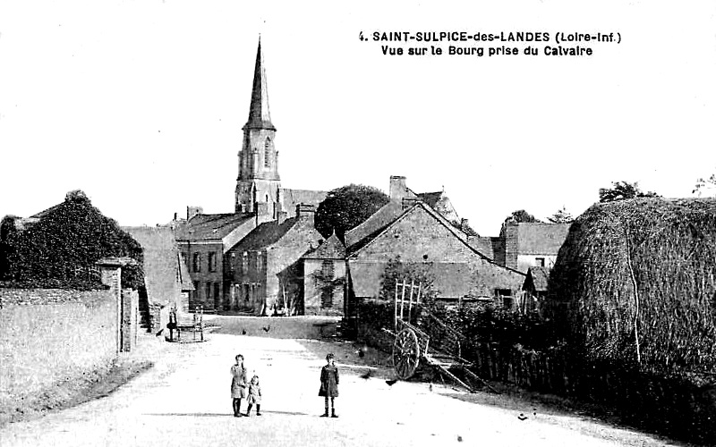 Ville de Saint-Sulpice-des-Landes (Loire-Atlantique). 