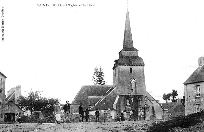 Eglise de Saint-Thélo (Bretagne).