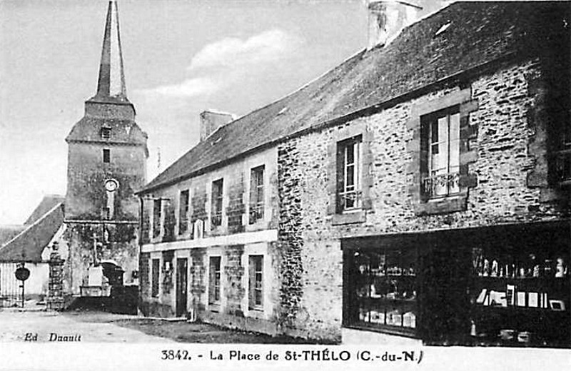 Ville de Saint-Thlo (Bretagne).