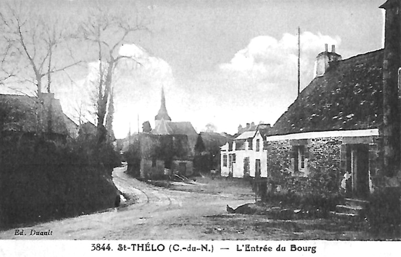 Ville de Saint-Thlo (Bretagne).