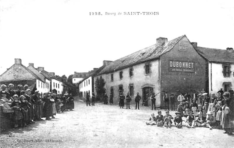 Ville de Saint-Thois (Bretagne).