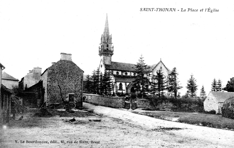 Ville de Saint-Thonan (Bretagne).