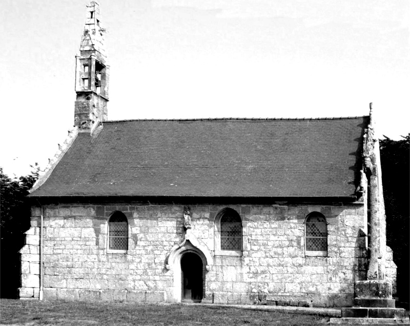 Chapelle Saint-Herbot de Saint-Thonan (Bretagne).