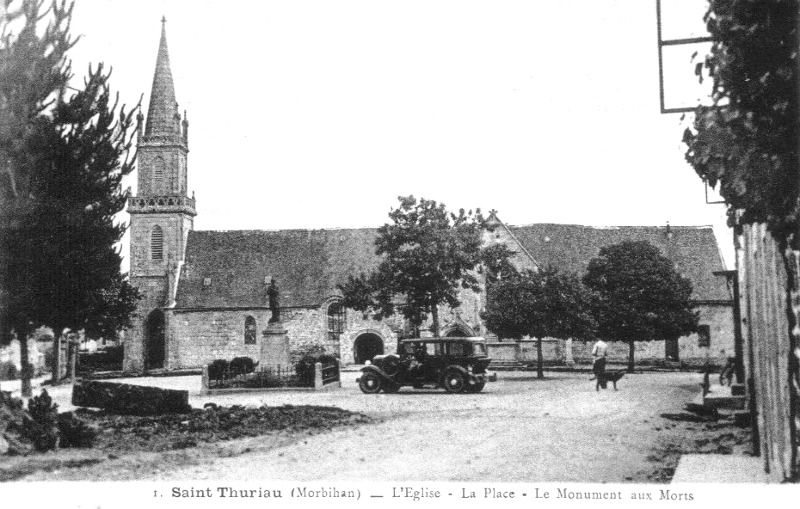 Eglise de Saint-Thuriau (Bretagne).