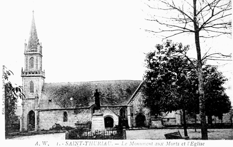 Eglise de Saint-Thuriau (Bretagne).