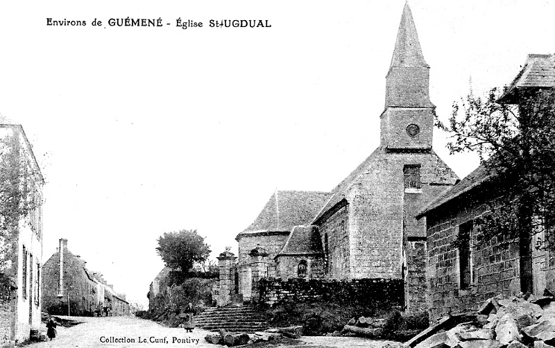 Eglise de Saint-Tugdual (Bretagne).