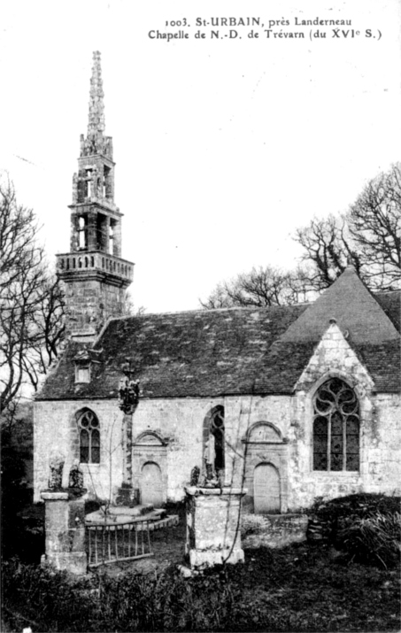 Chapelle Notre-Dame de Trevarn  Saint-Urbain (Bretagne).