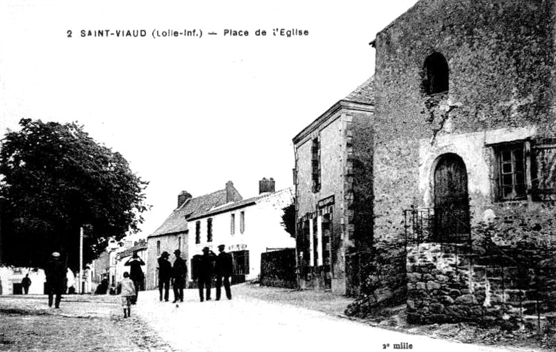 Ville de Saint-Viaud (anciennement en Bretagne).