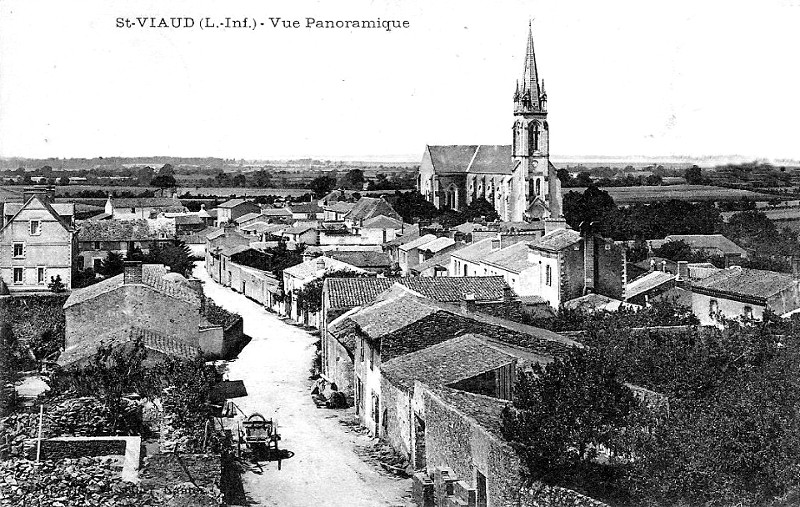 Ville de Saint-Viaud (anciennement en Bretagne).