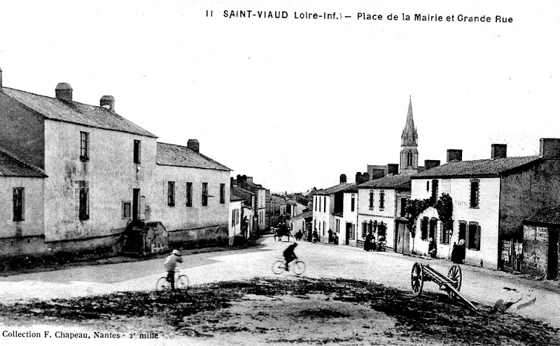 Ville de Saint-Viaud (anciennement en Bretagne).