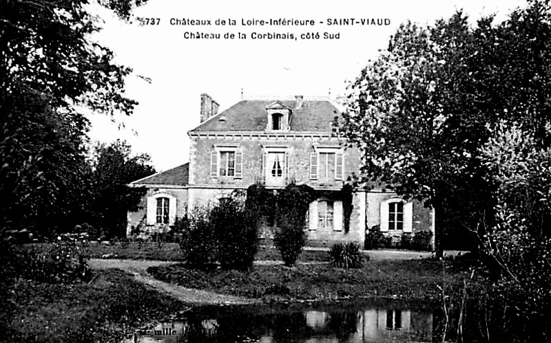 Chteau de la Corbinais  Saint-Viaud (anciennement en Bretagne).