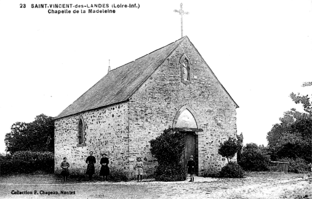 Chapelle de la Madeleine à Saint-Vincent-des-Landes.