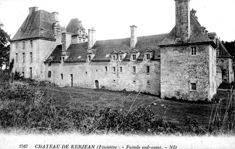 Château de Kerjean à Saint-Vougay (Bretagne)