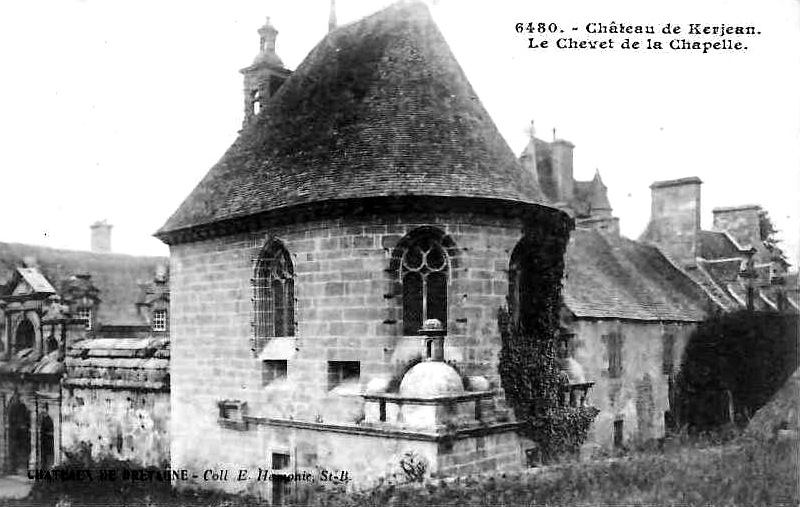 Chapelle de Saint-Vougay (Bretagne).