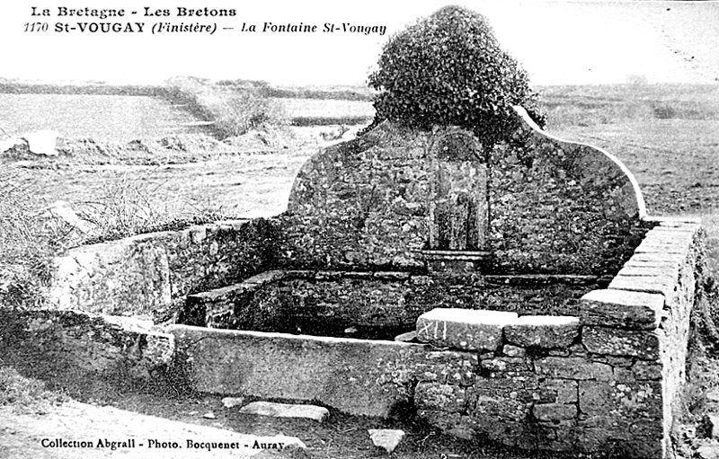 Fontaine  Saint-Vougay (Bretagne)