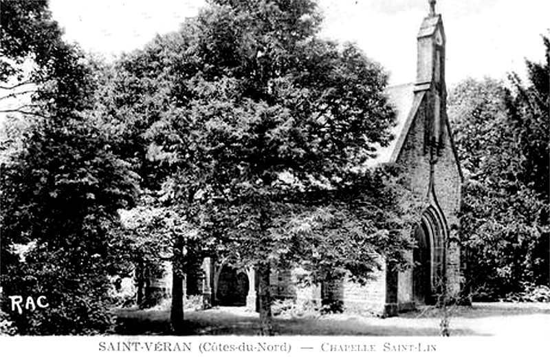 Ville de Saint-Vran (Bretagne) : chapelle Saint-Lin.