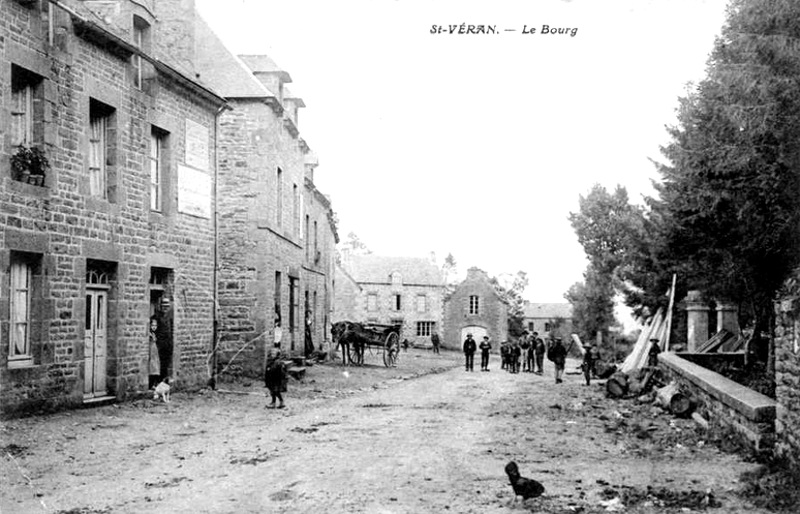 Ville de Saint-Vran (Bretagne).