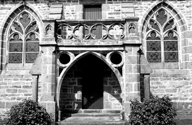 Ville de Saint-Vran (Bretagne) : chapelle Saint-Lin.