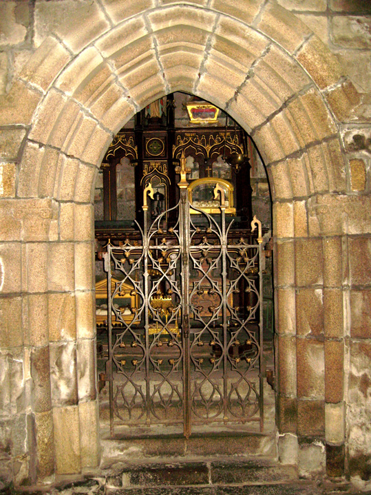 Saint-Brieuc (Bretagne) : cathédrale Saint-Etienne (chapelle des reliques)