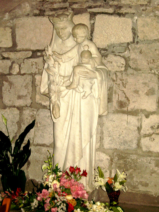Saint-Brieuc (Bretagne) : cathédrale Saint-Etienne (chapelle de la Vierge)