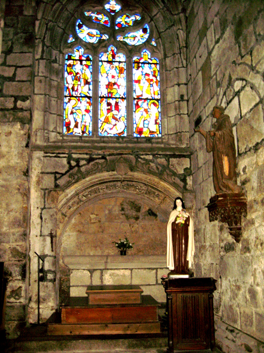 Saint-Brieuc (Bretagne) : cathédrale Saint-Etienne (chapelle Saint-Gilles)