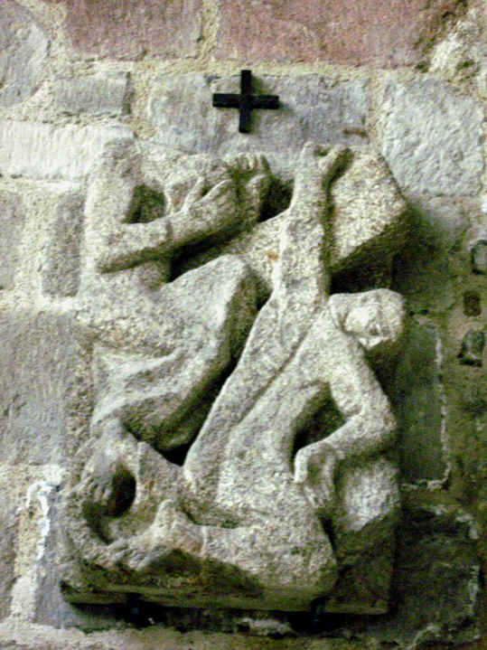 Saint-Brieuc (Bretagne) : cathédrale Saint-Etienne (Chemin de Croix)