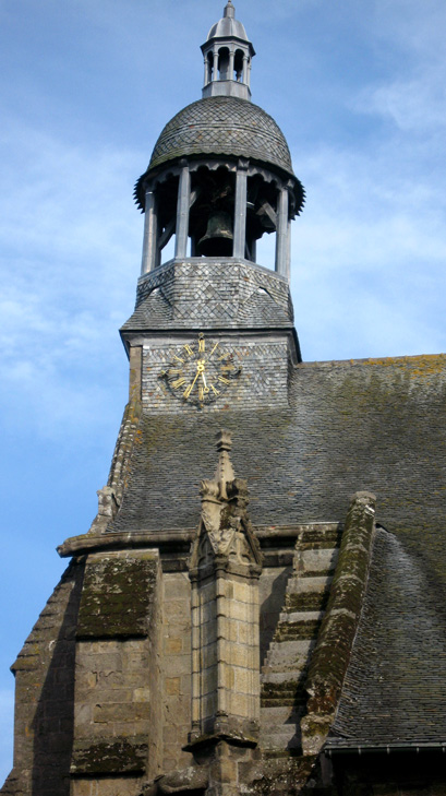 Saint-Brieuc (Bretagne) : cathédrale Saint-Etienne (façade Nord)