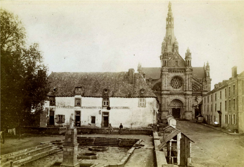 Basilique de Sainte-Anne d'Auray (Bretagne).