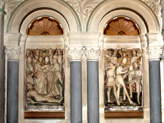 Basilique de Sainte-Anne-d'Auray : l'autel de la Sainte Vierge