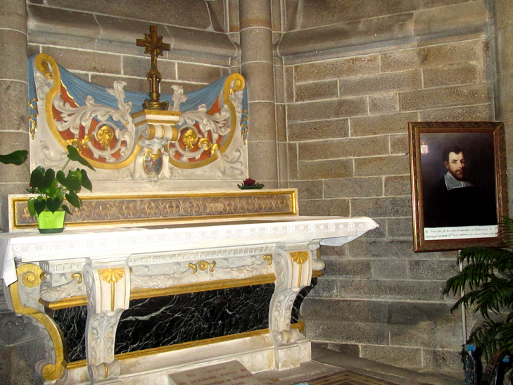 Basilique de Sainte-Anne-d'Auray : l'autel de Pierre de Keriolet
